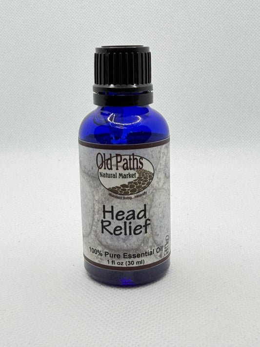 Old Paths Head Relief Essential Oil 1oz