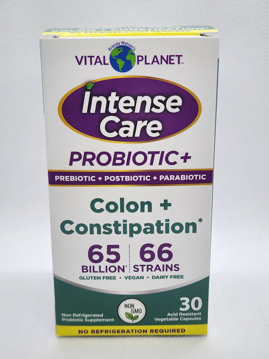Vital Planet Intense Care Colon + Constipation, 30vcaps